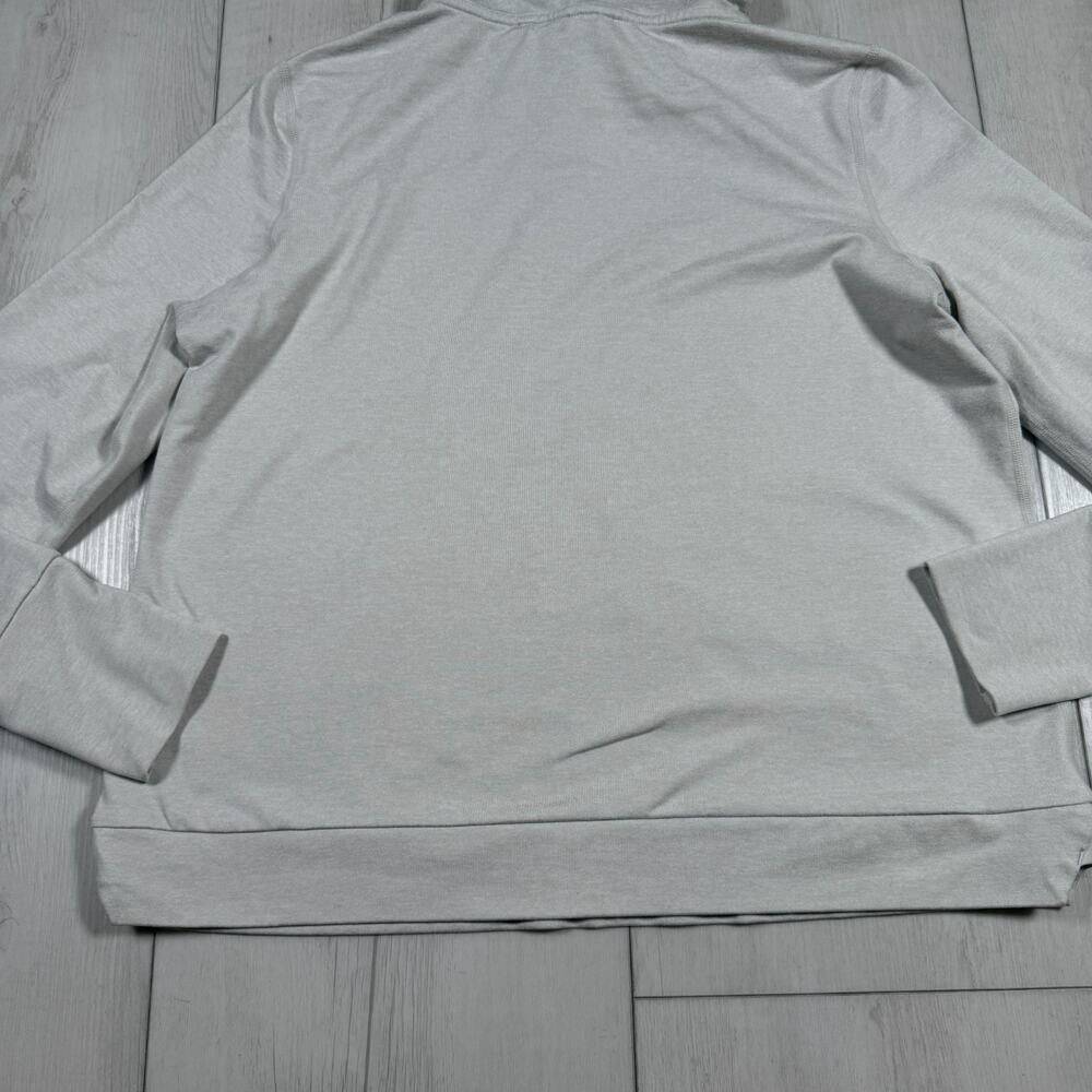 Vuori Halo Essential Performance Hoodie Heathered Gray Womens Small Yoga Workout - Picture 5 of 11